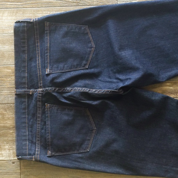 J Brand "Cigarette Leg" straight jeans style #814C032 pure darkwash 31x34.5L - Picture 8 of 13